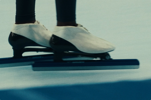 Detail still from Winter Tracks for Olympics